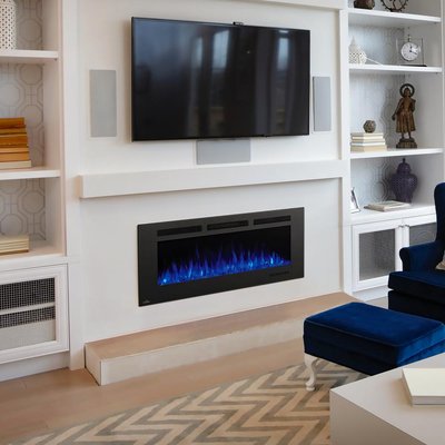 Fireplace TV Wall Mount Projects - Fireplaces come in all shapes and sizes. So do wall mount projects. While more difficult than your standard regular wall installation, having a TV perfectly mounted over your fireplace can really complete a room. Concealing wires, installing power outlets, and integrating surround sound systems are all tasks our team is ready to handle. Call today for your free consultation. Fireplace TV Wall Mount Projects - Fireplaces come in all shapes and sizes. So do wall mount projects. While more difficult than your standard regular wall installation, having a TV perfectly mounted over your fireplace can really complete a room. Concealing wires, installing power outlets, and integrating surround sound systems are all tasks our team is ready to handle. Call today for your free consultation.