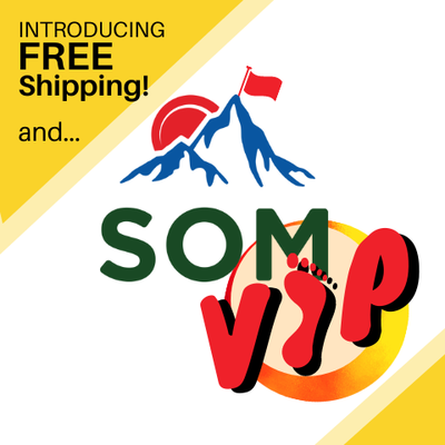 Free Shipping and SOM VIP - While every shoe purchase comes with FREE domestic shipping, customers can select "FREE Shipping with SOM VIP" at checkout for one year of additional rewards and services to extend the life of their favorite SOMs: like one free resizing or return, $5 off every full-priced new pair of shoes, exclusive access to pre-launched models, and one free resoling with the purchase of your second pair. To learn more about this program, please visit: https://www.somfootwear.com/pages/somvip Free Shipping and SOM VIP - While every shoe purchase comes with FREE domestic shipping, customers can select "FREE Shipping with SOM VIP" at checkout for one year of additional rewards and services to extend the life of their favorite SOMs: like one free resizing or return, $5 off every full-priced new pair of shoes, exclusive access to pre-launched models, and one free resoling with the purchase of your second pair. To learn more about this program, please visit: https://www.somfootwear.com/pages/somvip
