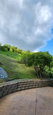 Weed removal before and after - This this property the owner want to cut the grass Weed removal before and after - This this property the owner want to cut the grass