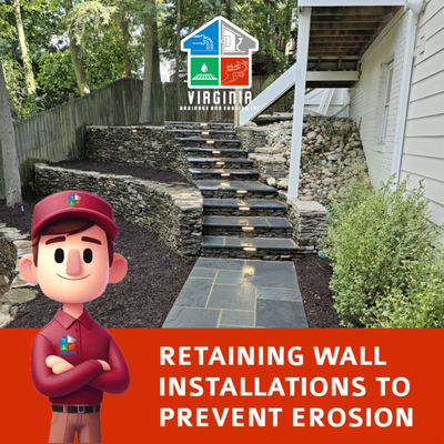 Retain Wall - Transform your outdoor space with our professionally installed retaining walls. Not only do they prevent soil erosion and protect your landscape, but they also add a beautiful, structured design to your yard. Our retaining walls are built to withstand the elements, providing long-lasting strength and durability. Whether you're looking to create more usable space or enhance your home’s curb appeal, our custom solutions are tailored to meet your needs. Contact us for a FREE estimate today! Retain Wall - Transform your outdoor space with our professionally installed retaining walls. Not only do they prevent soil erosion and protect your landscape, but they also add a beautiful, structured design to your yard. Our retaining walls are built to withstand the elements, providing long-lasting strength and durability. Whether you're looking to create more usable space or enhance your home’s curb appeal, our custom solutions are tailored to meet your needs. Contact us for a FREE estimate today!