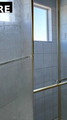 Bathroom - Before and After - This bathroom had heavy soap scum and water spots on the glass shower doors.
After a detailed cleaning, the glass is clear and the entire bathroom looks fresh and sparkling again.
At Shine Bright Home Cleaning, we focus on details and make every space shine. Bathroom - Before and After - This bathroom had heavy soap scum and water spots on the glass shower doors.
After a detailed cleaning, the glass is clear and the entire bathroom looks fresh and sparkling again.
At Shine Bright Home Cleaning, we focus on details and make every space shine.