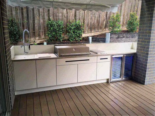 Outdoor kitchen - The kitchen was made under a canopy. The work was done in three days. If you are interested in this, you can always contact us. Outdoor kitchen - The kitchen was made under a canopy. The work was done in three days. If you are interested in this, you can always contact us.