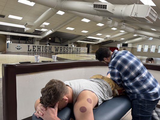 Athletics - On-site myofascial release (MFR) at athletic centers, gyms and dance studios provides specialized, hands-on soft tissue therapy aimed at relieving muscular tightness, increasing flexibility, and accelerating recovery. These services are designed to treat chronic pain, improve mobility, prevent injury, and enhance athletic performance Athletics - On-site myofascial release (MFR) at athletic centers, gyms and dance studios provides specialized, hands-on soft tissue therapy aimed at relieving muscular tightness, increasing flexibility, and accelerating recovery. These services are designed to treat chronic pain, improve mobility, prevent injury, and enhance athletic performance