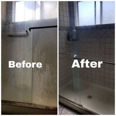 Shower cleans - This was part of a deep clean I just completed. From dull to dazzling and all eco friendly 🌿🌿 Shower cleans - This was part of a deep clean I just completed. From dull to dazzling and all eco friendly 🌿🌿