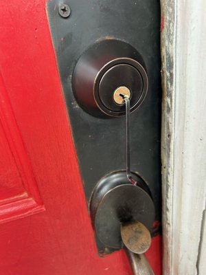 Picking Locks Open - We will pick your locks open when you are locked out so you can still use your lock again.  Most locks do not have to be drilled out.  Sometimes they do!