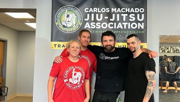 Jiu-Jitsu - "When you immerse yourself in a worthwhile GOAL, the world around you seems to fade. Relevance then becomes clear since our time and energy become focused on the creative force we all possess. Finding something that gives us that opportunity of expression is one of the most amazing experiences we can have.  Never miss a chance to pursue a WORTHWHILE GOAL, whether it is BIG or SMALL." Carlos Machado Jiu-Jitsu