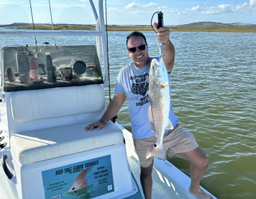 From Families to Bachelor Parties - Trust us to catch fish. From Bachelor parties, to families, everyone has a blast fishing with Capt. Randy because he loves going fishing. Choose Capt. Randy as your Port Aransas Fishing Guide for an experience you won’t forget!
You’ll be using techniques like bottom fishing, jigging, and throwing lures, depending on what fish you’re going after and your skill level. As part of our 5 hour trips, you can target species like Snapper (on really calm days when we are able to go offshore), Redfish, Black Drum, Flounder, and Speckled Trout, depending on the current season and weather conditions. From Families to Bachelor Parties - Trust us to catch fish. From Bachelor parties, to families, everyone has a blast fishing with Capt. Randy because he loves going fishing. Choose Capt. Randy as your Port Aransas Fishing Guide for an experience you won’t forget!
You’ll be using techniques like bottom fishing, jigging, and throwing lures, depending on what fish you’re going after and your skill level. As part of our 5 hour trips, you can target species like Snapper (on really calm days when we are able to go offshore), Redfish, Black Drum, Flounder, and Speckled Trout, depending on the current season and weather conditions.