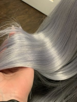 Silver hair perfection - Silver hair transformation Silver hair perfection - Silver hair transformation