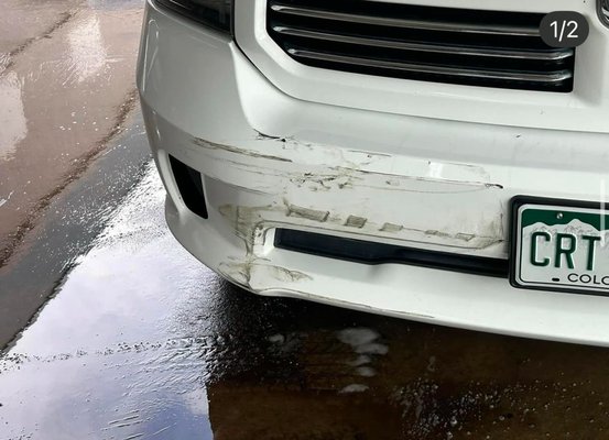 Ram 1500 scratch repair - Ram came to us for a scratch repair that was affordable and didn’t affect their car fax Ram 1500 scratch repair - Ram came to us for a scratch repair that was affordable and didn’t affect their car fax