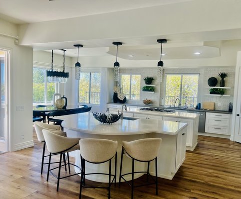 Villa Park - Full Remodel. 6,000 sq ft home. Formal Dining Area under completion.