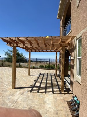 Pergola staining - Pergola staining