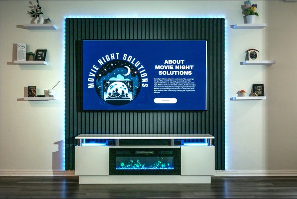 Custom Media Installation - In this home we made a custom slat wall with diffused audio synced RGB lights around the slates frame. Mounted a 77in LG OLED and setup a samsung 5.1 soundbar, sub and rear speaker package. We also mounted 2 more TV's in the home. Setup came out clean and exactly what the customer wanted