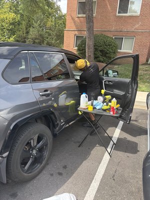 Rashaad (Owner) - Check out these behind the scenes pics from my details.🧼 Rashaad (Owner) - Check out these behind the scenes pics from my details.🧼