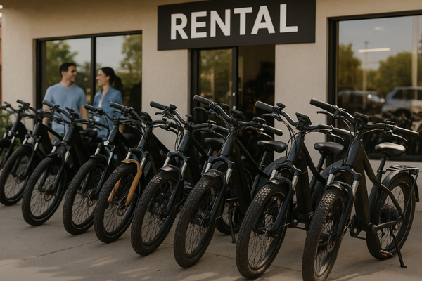Rental Mountain Bike - The Async L3 combines a sleek modern frame with serious power, making it perfect for both city cruising and longer adventures. With a powerful motor, extended range, and premium components, this e-bike delivers the confidence and excitement you want—whether it’s a quick ride around town or a full-day journey.