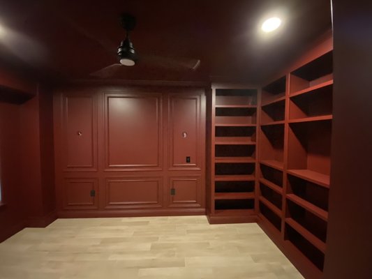 Library - This remodel was done by our good friend Jodi . If you’re interested in remodeling your space, give us a call. We will be painting your structure with quality! Library - This remodel was done by our good friend Jodi . If you’re interested in remodeling your space, give us a call. We will be painting your structure with quality!