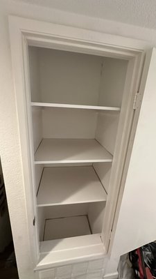 closet remodeling - It was a room for a heater, but it was moved to the garage. And we made from this simplicity - a convenient place for storage. closet remodeling - It was a room for a heater, but it was moved to the garage. And we made from this simplicity - a convenient place for storage.