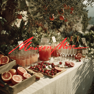 Mimosa Bar Package - MAISON MISE | Mimosa Bar Package
A sunlit ritual, elevated.
Start your celebration with lightness and sparkle. The Maison Mise Mimosa Bar Package is a thoughtfully curated experience designed for daytime gatherings, from elegant brunches to bridal showers, wedding mornings, brand activations, and garden affairs. Every element is styled, seasonal, and seamless.
What’s Included:
• 1 Professional Bartender: Trained in Maison Mise standards and dressed in elevated, event-appropriate attire. Your bartender brings quiet charm, polished service, and a graceful rhythm to the guest experience.
• 1 Hour Setup + 3 Hours of Service: We arrive early to chill the champagne, arrange garnishes, and stage the mimosa station with photogenic precision. Service is paced and poised for relaxed mingling and natural flow.
• Full Mimosa Bar Kit: Crystal or glass carafes with up to 4 seasonal juices (e.g. fresh orange, peach nectar, guava, blood orange)
Premium champagne or sparkling wine (client-provided or sourced upon request)
Brushed brass or silver champagne buckets with ice
Assorted garnishes: fresh berries, edible flowers, citrus wheels, and herbs
Elegant signage, menus, garnish trays, glassware prep, and bar styling touches (white linen, ceramic risers, or optional florals)
Up to 25 flutes or coupes, provided upon request
• Pre-Event Coordination
We’ll help you choose your juice and garnish selections, confirm quantities based on guest count, and make sure your mimosa bar reflects your unique style.
Ideal For:
Morning weddings, bridal showers, birthday brunches, baby sprinkles, retreats, garden parties, and curated daytime events.
Recommended for gatherings of up to 25 guests.
Need More?
Add a second bartender or barback for events over 30 guests
Add additional service hours for long-format events or extended brunch service
Add custom signage, glassware rentals, florals, or upgraded juice and champagne selections
Add non-alcoholic options for a more inclusive bar (e.g., sparkling waters or botanical infusions)
The Maison Mise Standard
This isn’t your average juice bar. Every detail—every pour—is treated as an extension of your aesthetic, your energy, and your intention. Light, joyful, and photogenic by design.
Let’s build your moment with bubbles, beauty, and ease.
→ Request a Custom Quote Mimosa Bar Package - MAISON MISE | Mimosa Bar Package
A sunlit ritual, elevated.
Start your celebration with lightness and sparkle. The Maison Mise Mimosa Bar Package is a thoughtfully curated experience designed for daytime gatherings, from elegant brunches to bridal showers, wedding mornings, brand activations, and garden affairs. Every element is styled, seasonal, and seamless.
What’s Included:
• 1 Professional Bartender: Trained in Maison Mise standards and dressed in elevated, event-appropriate attire. Your bartender brings quiet charm, polished service, and a graceful rhythm to the guest experience.
• 1 Hour Setup + 3 Hours of Service: We arrive early to chill the champagne, arrange garnishes, and stage the mimosa station with photogenic precision. Service is paced and poised for relaxed mingling and natural flow.
• Full Mimosa Bar Kit: Crystal or glass carafes with up to 4 seasonal juices (e.g. fresh orange, peach nectar, guava, blood orange)
Premium champagne or sparkling wine (client-provided or sourced upon request)
Brushed brass or silver champagne buckets with ice
Assorted garnishes: fresh berries, edible flowers, citrus wheels, and herbs
Elegant signage, menus, garnish trays, glassware prep, and bar styling touches (white linen, ceramic risers, or optional florals)
Up to 25 flutes or coupes, provided upon request
• Pre-Event Coordination
We’ll help you choose your juice and garnish selections, confirm quantities based on guest count, and make sure your mimosa bar reflects your unique style.
Ideal For:
Morning weddings, bridal showers, birthday brunches, baby sprinkles, retreats, garden parties, and curated daytime events.
Recommended for gatherings of up to 25 guests.
Need More?
Add a second bartender or barback for events over 30 guests
Add additional service hours for long-format events or extended brunch service
Add custom signage, glassware rentals, florals, or upgraded juice and champagne selections
Add non-alcoholic options for a more inclusive bar (e.g., sparkling waters or botanical infusions)
The Maison Mise Standard
This isn’t your average juice bar. Every detail—every pour—is treated as an extension of your aesthetic, your energy, and your intention. Light, joyful, and photogenic by design.
Let’s build your moment with bubbles, beauty, and ease.
→ Request a Custom Quote