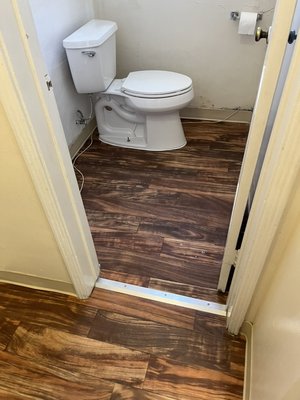 Looks better now - On this project the client have problems on the floor and the wall
We come an fix all he need Looks better now - On this project the client have problems on the floor and the wall
We come an fix all he need