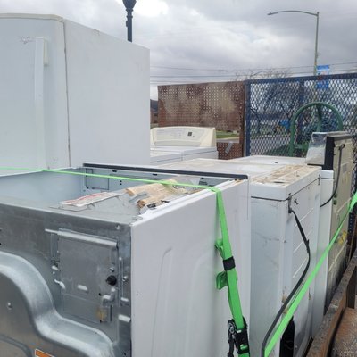 appliance removals - A special thanks to everyone who chose us to remove their appliances from their home