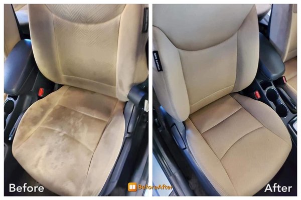 Full Interior Detail - Not only do we fully clean your interior, but we go the extra mile. We first take out all the trash, then we give your entire interior a blowout. We then thoroughly vacuum the interior. Then comes the steam! We steam clean every inch of your interior, including the headliner. We then clean and conditioning all the door panels, dashboard, and middle console. Once we're done with that, we address the seats. No matter what fabric the seat is, they are cleaned and protected. Then we give it an additional vacuuming to make sure we got everything up. Then the final step would be to deodorize your car. Full Interior Detail - Not only do we fully clean your interior, but we go the extra mile. We first take out all the trash, then we give your entire interior a blowout. We then thoroughly vacuum the interior. Then comes the steam! We steam clean every inch of your interior, including the headliner. We then clean and conditioning all the door panels, dashboard, and middle console. Once we're done with that, we address the seats. No matter what fabric the seat is, they are cleaned and protected. Then we give it an additional vacuuming to make sure we got everything up. Then the final step would be to deodorize your car.