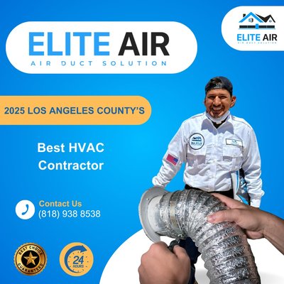 Voted Best Air Duct Company in Southern, CA - Awarded Southern California's #1 Air Duct Company - 2025 Voted Best Air Duct Company in Southern, CA - Awarded Southern California's #1 Air Duct Company - 2025