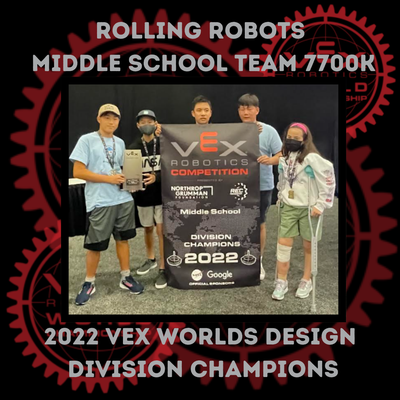 VEX World Championships 2022 - 12 Rolling RobotsTeams at the VEX Robotics Championship 2022 in Dallas, Texas!