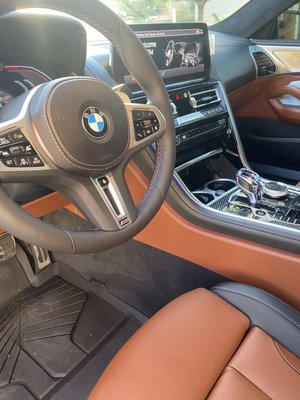 BMW 850i Maintenance Detail - This BMW 850i owner wanted to set up our regular maintenance detail to get it regularly detailed every month for just $60
