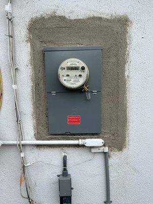 100 amp panel in Carmichael ca December 2023 - This house was in need of a new main electrical panel since the existing main electrical panel was a zinsco and very unsafe. We were able to complete the project in one day. Professionally installed and safe many for years to come. We value having the opportunity work with our customers to ensure they have safe and reliable electrical service. 100 amp panel in Carmichael ca December 2023 - This house was in need of a new main electrical panel since the existing main electrical panel was a zinsco and very unsafe. We were able to complete the project in one day. Professionally installed and safe many for years to come. We value having the opportunity work with our customers to ensure they have safe and reliable electrical service.
