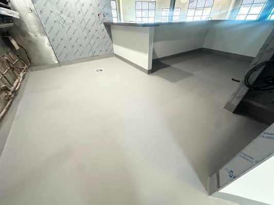 Urethane Cement - Our urethane cement flooring systems are engineered for extreme performance in demanding commercial and industrial environments. Each installation begins with professional mechanical surface preparation to ensure maximum adhesion, followed by a heavy-duty urethane cement application designed to withstand thermal shock, high heat, impact, and moisture exposure.

Urethane cement flooring is ideal for commercial kitchens, food processing facilities, warehouses, and manufacturing spaces where durability and sanitation are critical. This seamless, moisture-tolerant system resists chemicals, heavy equipment traffic, and temperature fluctuations without delaminating or breaking down.

Rise Coatings specializes in professional urethane cement installation, delivering industrial-grade concrete flooring systems built for long-term performance. Every project is individually warrantied and installed using proven methods and materials — never shortcuts.