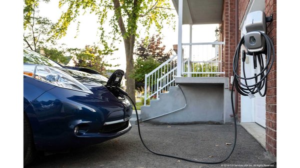 EV Charging Station Installation - Call us about because Charging your electric vehicle with a normal wall plug is slower, less efficient, and even more dangerous than using an electric vehicle charger. The secret is many chargers function off a 220-volt electrical connection—double the voltage of a traditional wall plug. With double the voltage, your charger won’t have to supply too much current, thus making charging faster and safer. These systems often have other features as well, including software which monitors your battery’s condition, alerts you to any trouble, and could even give you smartphone control.