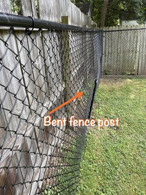 Fence repair - The fence hardware wasn’t installed correctly, leaving the top rail loose and misaligned, which affects both the strength of the fence and its overall appearance. Our crew came out a fixed the problem, leaving a fence built to last!