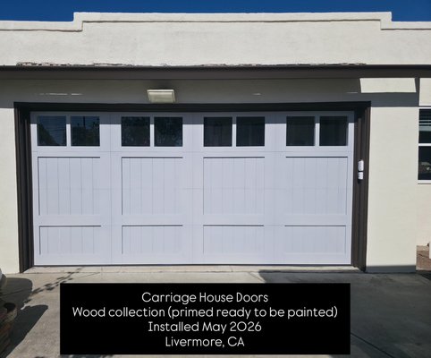 Livermore, CA - May 2026 - Give your home a new look with a new garage door! Livermore, CA - May 2026 - Give your home a new look with a new garage door!