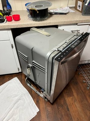 Dishwasher Not Draining? Problem Solved! - We recently repaired a dishwasher that wasn’t draining water due to a faulty water pump. After replacing the broken pump, the dishwasher is back to draining and running smoothly. If you’re experiencing similar issues, we’re here to help get your appliances working like new.