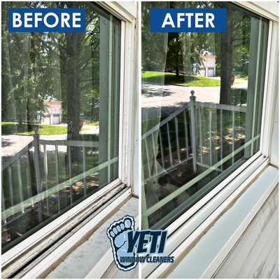 Exterior Window Cleaning - Just completed another home and made thier windows “WILDLY” shiny! Become a “BELIEVER” today and hire Yeti Window Cleaners for your next window cleaning project!