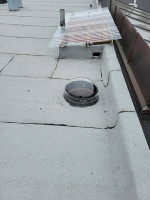 New roof and sun tube skylights in San Francisco! - New roof and sun tube skylights in San Francisco!