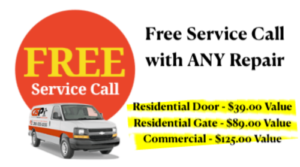 Free Service Call Special - Please use this special offer when approving any repairs.