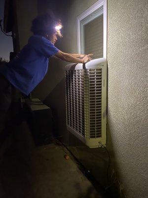 Evaporator Cooler (Swamp Cooler) repair - For this job we replaced 2 pumps including the purge pump. Evaporator Cooler (Swamp Cooler) repair - For this job we replaced 2 pumps including the purge pump.