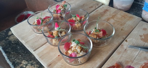 Spring Events - A few of Chef Rodriguez dishes from the new summer menu