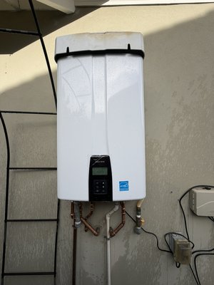 Outdoor Tankless Water Heater Installation (San Jose, CA) - Outdoor Tankless Water Heater Installation (San Jose, CA)
Our company completed the installation of a Navien NPE-240A outdoor tankless water heater after the customer’s previous water heater was not functioning properly. During the assessment, it was determined that the system required proper electrical work to ensure correct operation and to prevent future performance issues.
All necessary electrical connections were completed in compliance with manufacturer requirements and local codes. The tankless water heater was installed correctly, fully tested, and confirmed to be operating as intended.
The project was completed with a strong focus on quality workmanship, safety, and cleanliness. All components were securely installed, the work area was left clean, and the system is now functioning efficiently and reliably