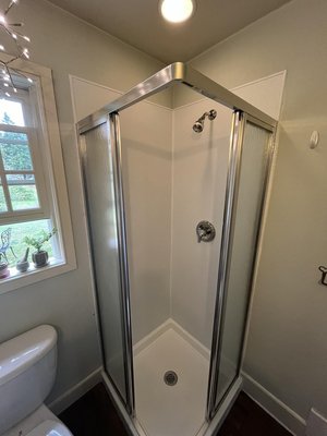 Bathroom Remodel - ✨ Bathroom Transformation Unveiled! ✨
We're thrilled to share the stunning before-and-after of our latest bathroom makeover! 🚿✨ From outdated to outstanding, this transformation is a testament to the power of design and skilled craftsmanship.
🛁 Before:
Outdated surround and a lackluster vibe - this bathroom was ready for a fresh start. We knew it was time to turn this space into a sanctuary of relaxation and style.
💫 After:
Say hello to a spa-inspired oasis! 🌿✨ We replaced the old surround with sleek, modern finishes, extended the shower head to accommodate persons of taller height- making this shower both functional and fabulous.
🛠️ Ready for Your Transformation?
If you're dreaming of a bathroom makeover that reflects your style and meets your needs, we're here to turn your vision into reality. Contact us at 360.207.0040 to discuss your project and let the transformation begin!
Let us know your thoughts in the comments! 📸✨ #BathroomTransformation #HomeMakeover #HighCaliberPlumbing Bathroom Remodel - ✨ Bathroom Transformation Unveiled! ✨
We're thrilled to share the stunning before-and-after of our latest bathroom makeover! 🚿✨ From outdated to outstanding, this transformation is a testament to the power of design and skilled craftsmanship.
🛁 Before:
Outdated surround and a lackluster vibe - this bathroom was ready for a fresh start. We knew it was time to turn this space into a sanctuary of relaxation and style.
💫 After:
Say hello to a spa-inspired oasis! 🌿✨ We replaced the old surround with sleek, modern finishes, extended the shower head to accommodate persons of taller height- making this shower both functional and fabulous.
🛠️ Ready for Your Transformation?
If you're dreaming of a bathroom makeover that reflects your style and meets your needs, we're here to turn your vision into reality. Contact us at 360.207.0040 to discuss your project and let the transformation begin!
Let us know your thoughts in the comments! 📸✨ #BathroomTransformation #HomeMakeover #HighCaliberPlumbing