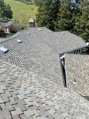 Presidential TL Solaris - Luxury Shingles - Certainteed Presidential TL (Tri-Laminate) shingles are a top-tier roofing option that combines the rich, dimensional look of hand-split wood shake with the strength and durability of an advanced asphalt shingle system. With three laminated layers, they offer superior thickness, impact resistance, and long-term performance.
These shingles are Class A fire-rated, high-wind resistant, and designed to handle extreme weather conditions. Select colors are also energy-efficient and meet California’s Title 24 cool roof requirements, helping to reduce heat absorption and lower cooling costs.
Presidential TL is ideal for homeowners seeking a luxury wood-shake appearance with enhanced durability, fire safety, and energy performance—without the maintenance hassles of real wood. Presidential TL Solaris - Luxury Shingles - Certainteed Presidential TL (Tri-Laminate) shingles are a top-tier roofing option that combines the rich, dimensional look of hand-split wood shake with the strength and durability of an advanced asphalt shingle system. With three laminated layers, they offer superior thickness, impact resistance, and long-term performance.
These shingles are Class A fire-rated, high-wind resistant, and designed to handle extreme weather conditions. Select colors are also energy-efficient and meet California’s Title 24 cool roof requirements, helping to reduce heat absorption and lower cooling costs.
Presidential TL is ideal for homeowners seeking a luxury wood-shake appearance with enhanced durability, fire safety, and energy performance—without the maintenance hassles of real wood.
