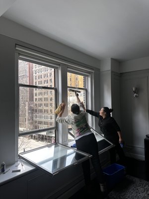 Manhattan Apartment
Window Cleaning - Our customer wanted clean, shiny windows, and we came through! With our Sleek Services team, we made sure the windows were clear and our customer was satisfied. Another satisfied customer working with Sleek Services. We Work Sleek! Manhattan Apartment
Window Cleaning - Our customer wanted clean, shiny windows, and we came through! With our Sleek Services team, we made sure the windows were clear and our customer was satisfied. Another satisfied customer working with Sleek Services. We Work Sleek!