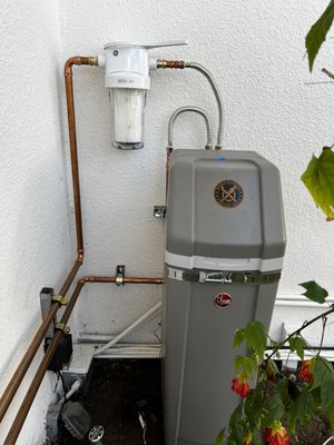 Water softener install - Beautiful instal! Water softener install - Beautiful instal!