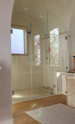 Stunning Shower Enclosure - Experience elegance in every detail! Our latest project showcases a seamless fusion of custom design and craftsmanship, culminating in a stunning glass shower enclosure. Immerse yourself in a sanctuary tailored to perfection. Elevate your space with our expertise. Your vision, our creation! Contact Precision Glassworks today for your free estimate! Stunning Shower Enclosure - Experience elegance in every detail! Our latest project showcases a seamless fusion of custom design and craftsmanship, culminating in a stunning glass shower enclosure. Immerse yourself in a sanctuary tailored to perfection. Elevate your space with our expertise. Your vision, our creation! Contact Precision Glassworks today for your free estimate!