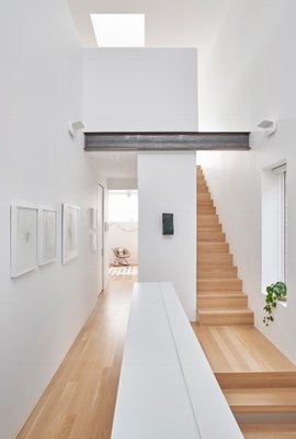 Modern Southport Renovation - This was a full gut renovation of a 19th century brick 2-flat in the Southport neighborhood of Chicago.