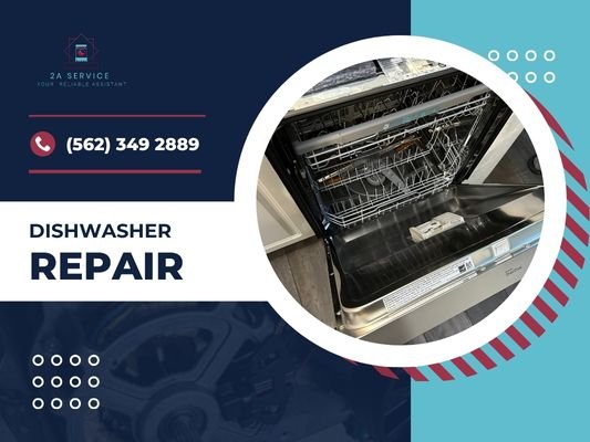 dishwasher repair services - Dishwasher troubles? Choose 2A SERVICE for expert repairs on all brands! Enjoy our special offer: 10% OFF your first order. Swift solutions for a sparkling kitchen! Contact us now!