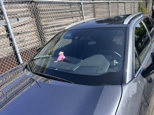 Windshield repairs - This cars had the windshield replaced Windshield repairs - This cars had the windshield replaced