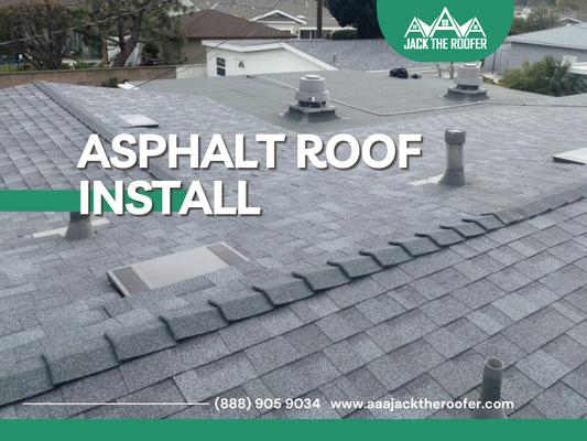Midnight Black | Asphalt Shingle Roof Install - Shingles roof in Long Beach. Project completed in 5 days. Including permit and 2 inspections by the city. Warranty: labor is 10 years and materials manufacture is 50 years by Owens Corning. We work fast with the best materials for you.