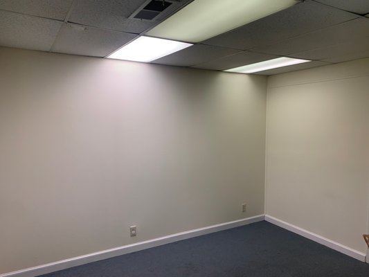 Repainting of the office - 1. Repainting of office spaces — includes 3 rooms, 1 hallway, 1 bathroom, and an accent wall
2. Faucet replacement
3.Light fixtures replacement
4. Installation of durable mosquito doors
5. Secure mounting of a paper towel holder Repainting of the office - 1. Repainting of office spaces — includes 3 rooms, 1 hallway, 1 bathroom, and an accent wall
2. Faucet replacement
3.Light fixtures replacement
4. Installation of durable mosquito doors
5. Secure mounting of a paper towel holder