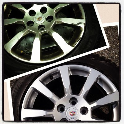 Cosmetic Wheel Repair - Some before and after photos highlighting our work. Cosmetic Wheel Repair - Some before and after photos highlighting our work.